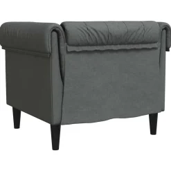 vidaXL Sofás-Sofá 78,5 x 74,5 x 74,5 cm Poliéster