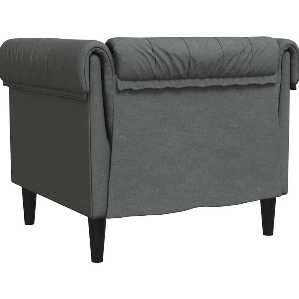 vidaXL Sofás-Sofá 78,5 x 74,5 x 74,5 cm Poliéster