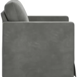 vidaXL Sofá 78 x 78 x 80 cm Terciopelo Gris oscuro Best