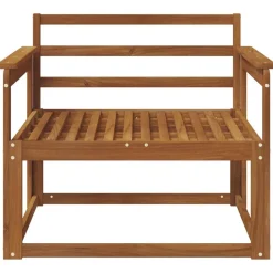 vidaXL Accesorios Para Sofás-Sofá intermedio de exterior Madera de Acacia Sólida