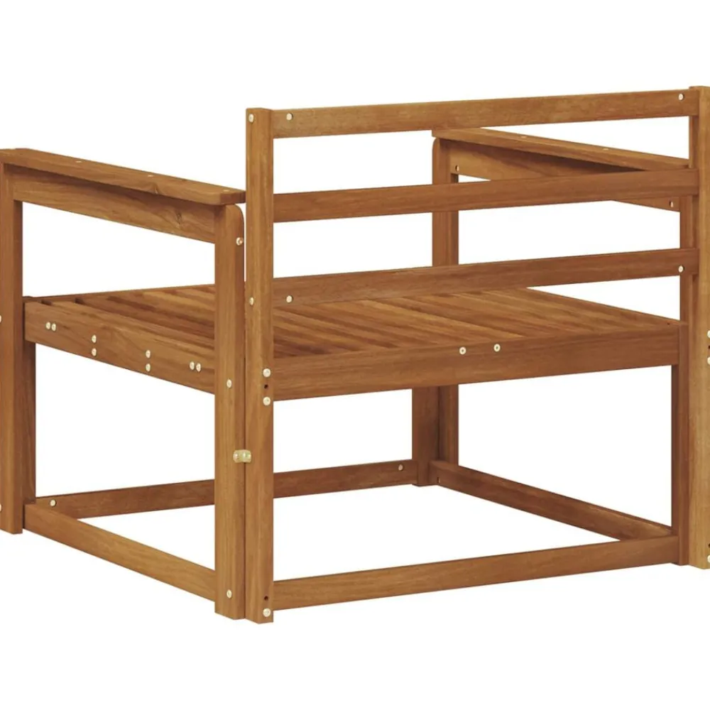 vidaXL Accesorios Para Sofás-Sofá intermedio de exterior Madera de Acacia Sólida