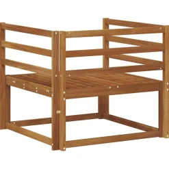 vidaXL Accesorios Para Sofás-Sofá intermedio de exterior Madera de Acacia Sólida