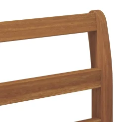 vidaXL Sofá intermedio de exterior Madera de Acacia Sólida Natural New