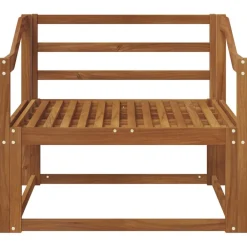 vidaXL Accesorios Para Sofás-Sofá intermedio de exterior Madera de Acacia Sólida