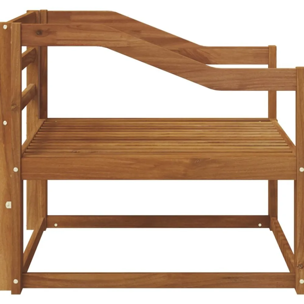 vidaXL Accesorios Para Sofás-Sofá intermedio de exterior Madera de Acacia Sólida