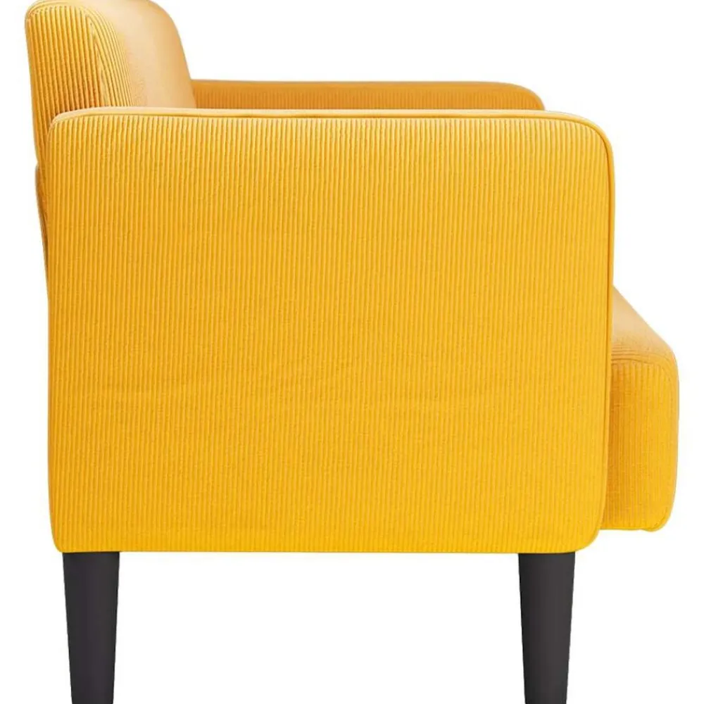 vidaXL Sofás-Sofá Loveseat 109 cm tejido de pana