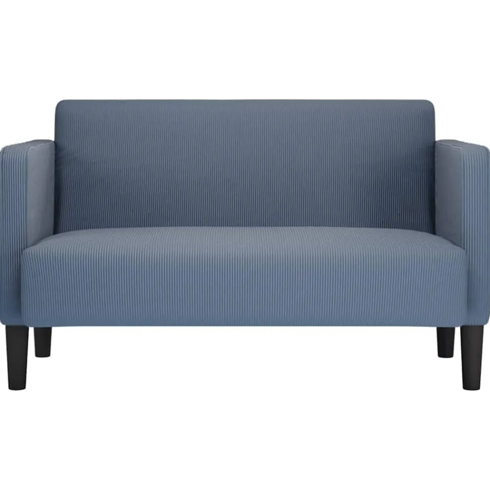 vidaXL Sofás-Sofá Loveseat 109 cm tejido de pana