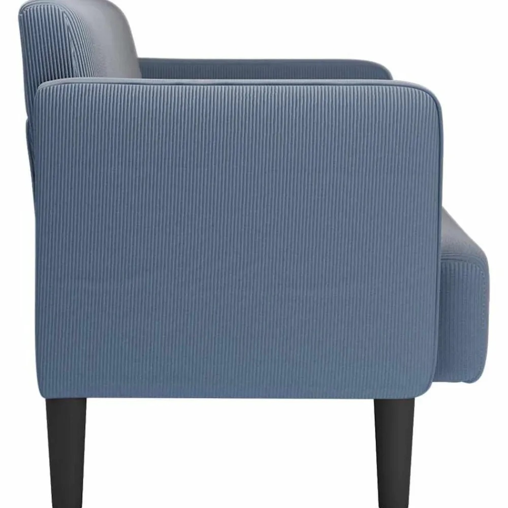 vidaXL Sofás-Sofá Loveseat 109 cm tejido de pana