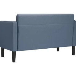 vidaXL Sofás-Sofá Loveseat 109 cm tejido de pana