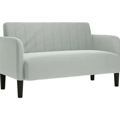 vidaXL Sofás-Sofá Loveseat 109 cm terciopelo