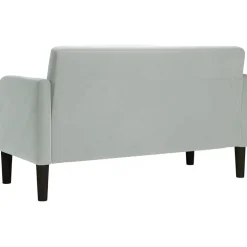 vidaXL Sofás-Sofá Loveseat 109 cm terciopelo