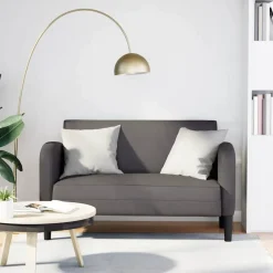 vidaXL Sofás-Sofá Loveseat 110 cm cuero sintética