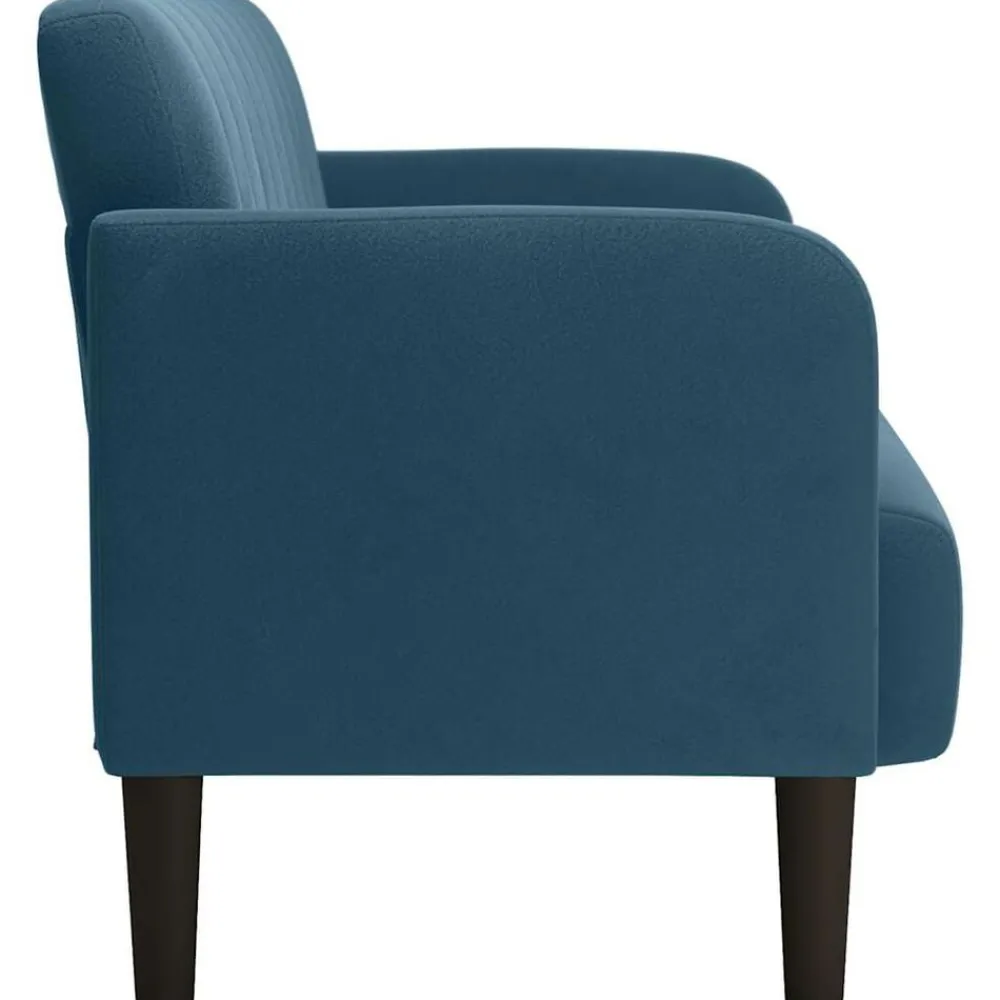 vidaXL Sofás-Sofá Loveseat Terciopelo 109 cm