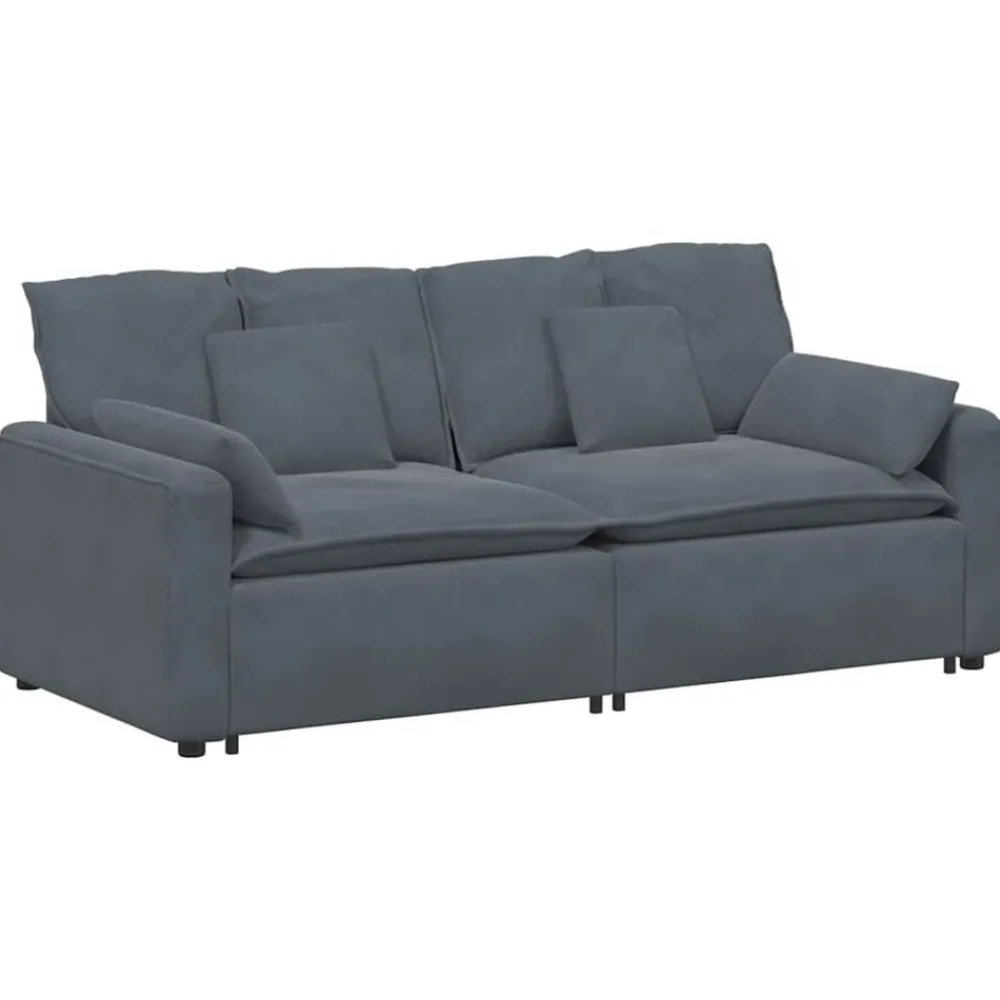 vidaXL Accesorios Para Sofás-Sofá modular con cojines
