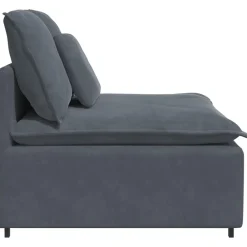 vidaXL Accesorios Para Sofás-Sofá modular con módulo central y cojines 100 cm