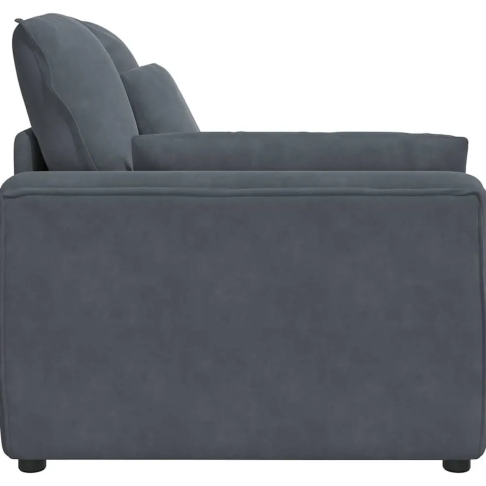 vidaXL Accesorios Para Sofás-Sofá modular con reposabrazos y cojines 100 cm