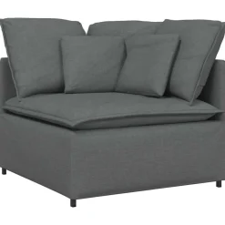 vidaXL Accesorios Para Sofás-Sofá modular de esquina con cojines 100 cm