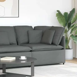 vidaXL Accesorios Para Sofás-Sofá modular de esquina con cojines 100 cm