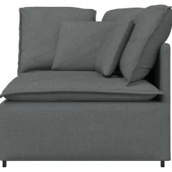 vidaXL Accesorios Para Sofás-Sofá modular de esquina con cojines 100 cm