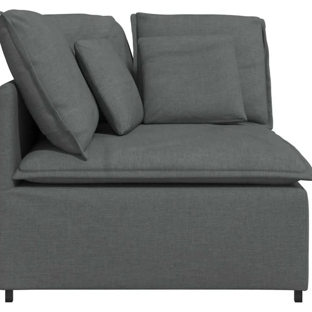 vidaXL Accesorios Para Sofás-Sofá modular de esquina con cojines 100 cm
