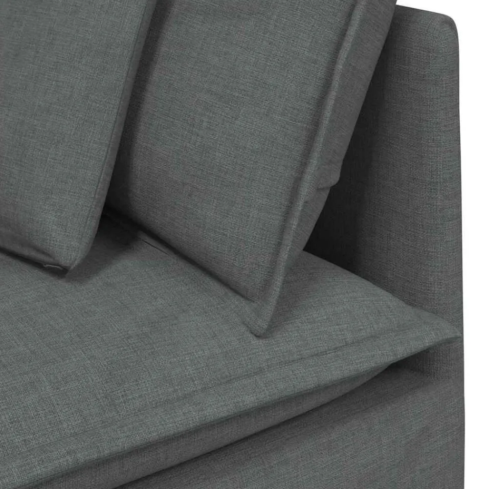 vidaXL Accesorios Para Sofás-Sofá modular de esquina con cojines 100 cm