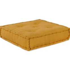 vidaXL Sofá modular de tela 70x70x54 Amarillo