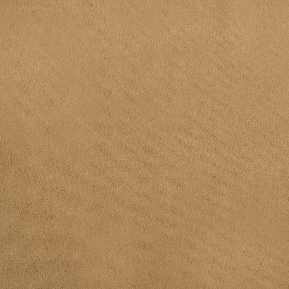vidaXL Sofá para niños con reposapiés terciopelo marrón 100x50x30 cm Marrón New