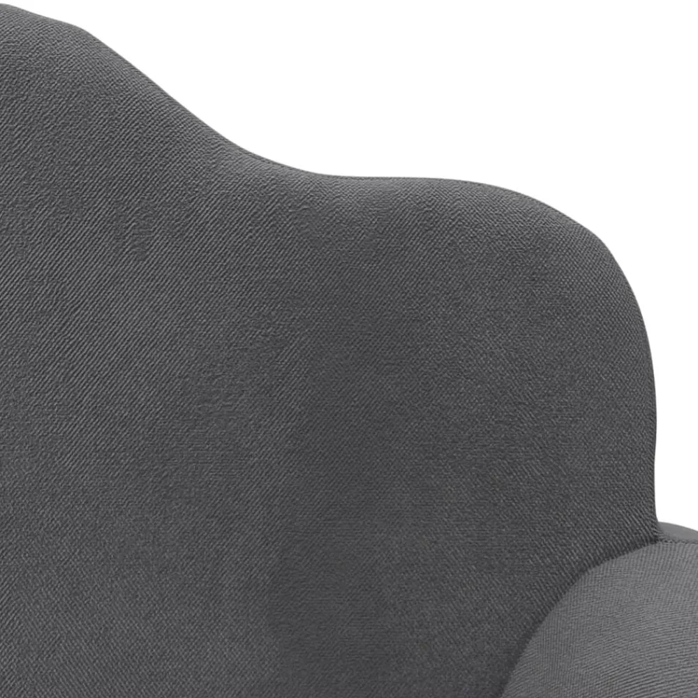 Niños vidaXL Mobiliario Para Bebés Y Niños Pequeños-Sofá para niños de 2 plazas felpa suave gris
