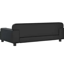 Niños vidaXL Mobiliario Para Bebés Y Niños Pequeños-Sofá para niños de cuero sintético 90x53x30 cm