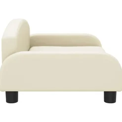 Niños vidaXL Mobiliario Para Bebés Y Niños Pequeños-Sofá para niños de cuero sintético 70x45x30 cm