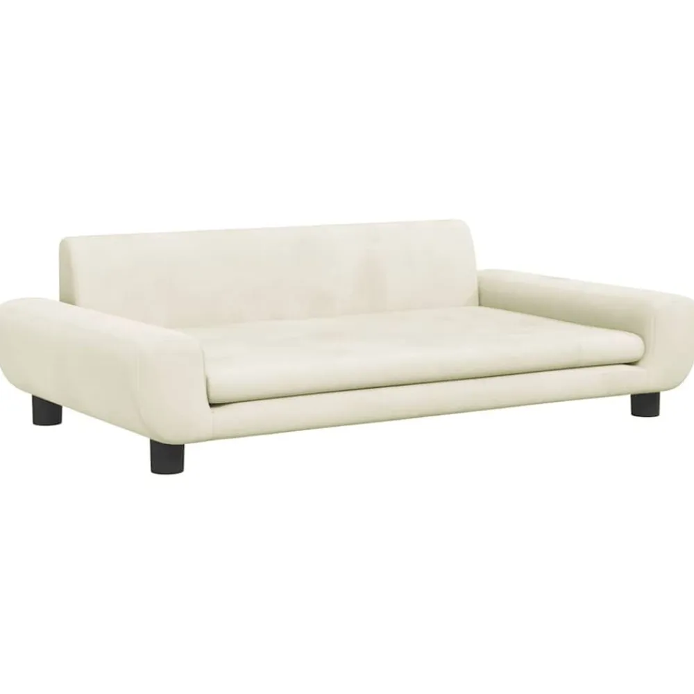 Niños vidaXL Mobiliario Para Bebés Y Niños Pequeños-Sofá para niños de terciopelo 100x54x33 cm