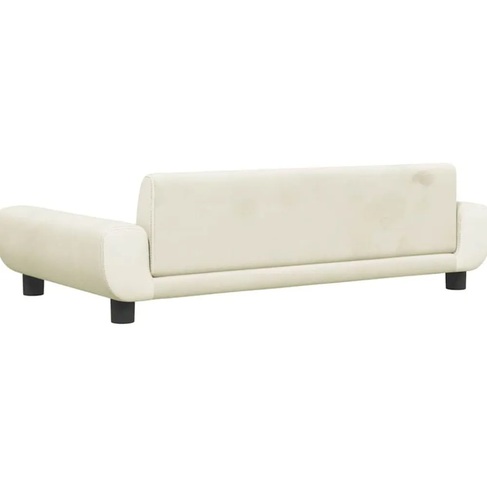 Niños vidaXL Mobiliario Para Bebés Y Niños Pequeños-Sofá para niños de terciopelo 100x54x33 cm