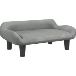 Niños vidaXL Mobiliario Para Bebés Y Niños Pequeños-Sofá para niños de terciopelo 70x40x24 cm