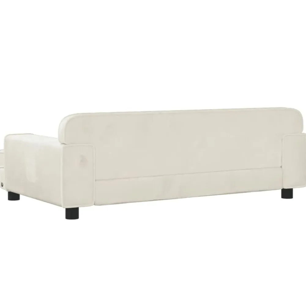 Niños vidaXL Mobiliario Para Bebés Y Niños Pequeños-Sofá para niños de terciopelo 90x53x30 cm