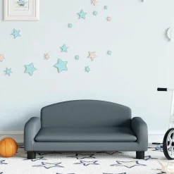 Niños vidaXL Mobiliario Para Bebés Y Niños Pequeños-Sofá para niños de tela 70x45x30 cm