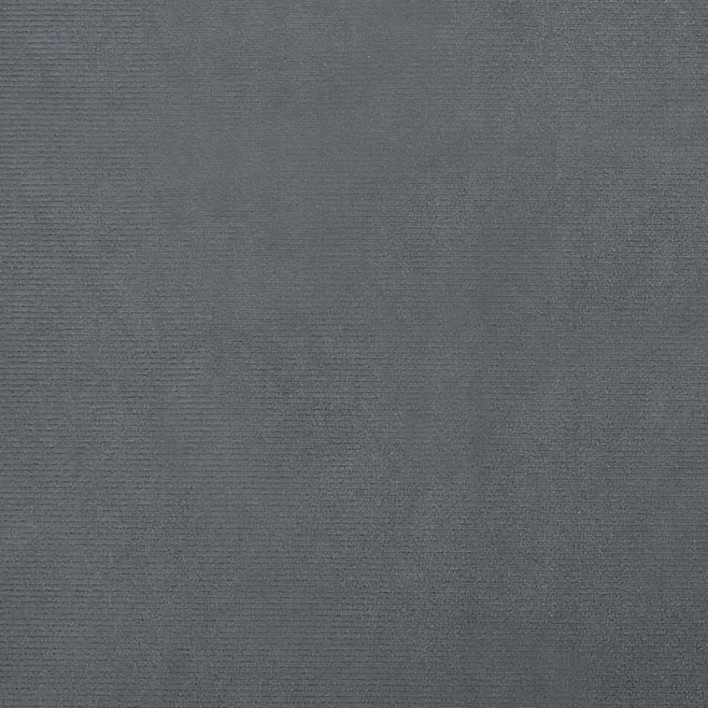 vidaXL Sofá para niños de terciopelo 90x53x30 cm Gris oscuro