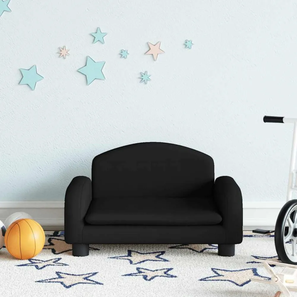 Niños vidaXL Mobiliario Para Bebés Y Niños Pequeños-Sofá para niños de tela 50x40x30 cm