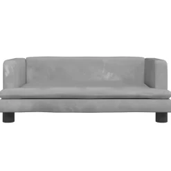 Niños vidaXL Mobiliario Para Bebés Y Niños Pequeños-Sofá para niños de terciopelo 80x45x30 cm