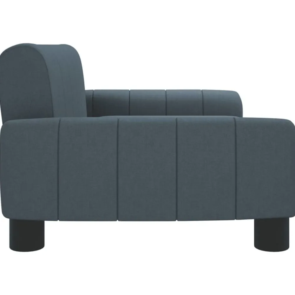 Niños vidaXL Mobiliario Para Bebés Y Niños Pequeños-Sofá para niños de tela 70x45x30 cm