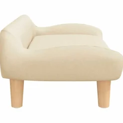 vidaXL Sofá para niños de tela 70x40x24 cm Crema Hot