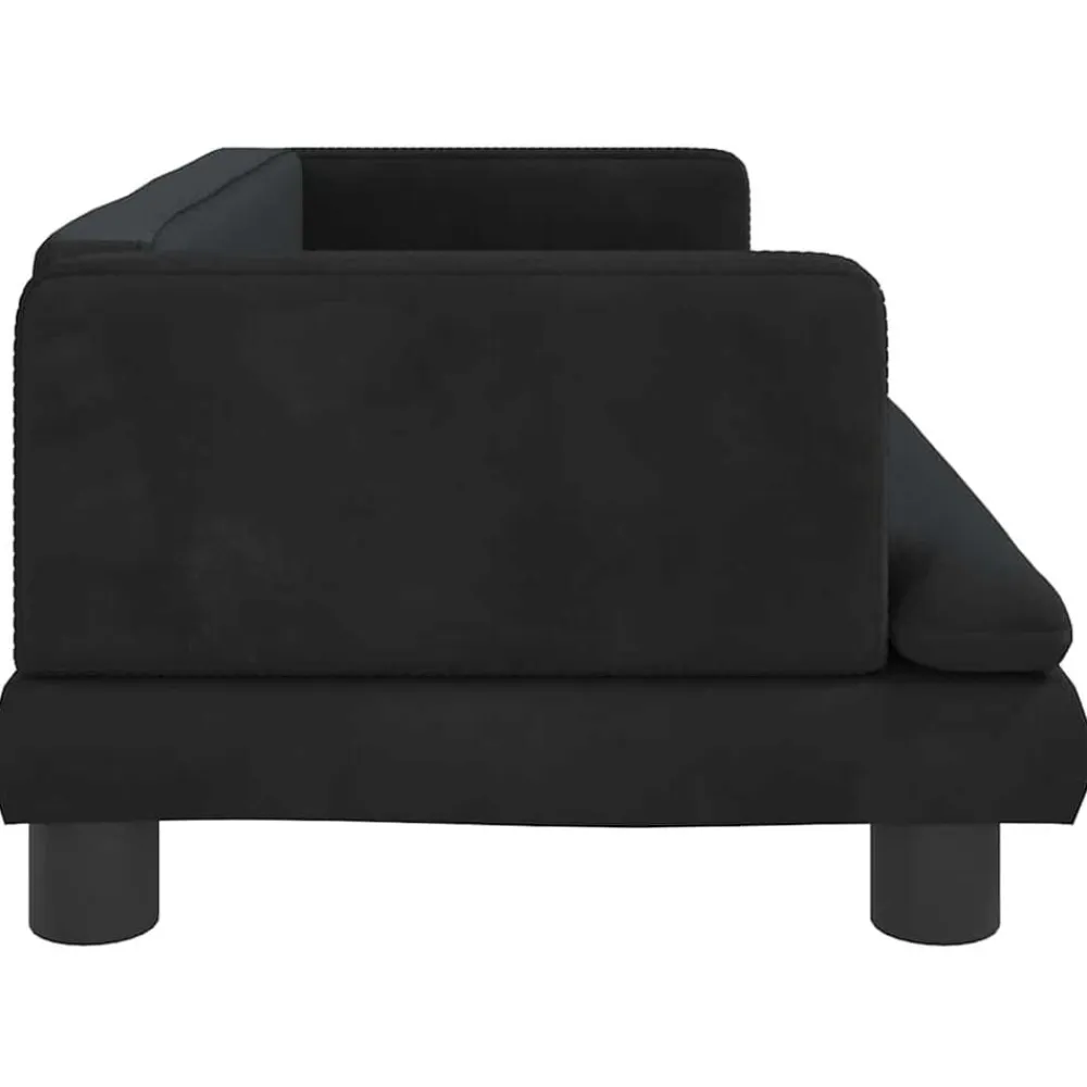 Niños vidaXL Mobiliario Para Bebés Y Niños Pequeños-Sofá para niños de terciopelo 80x45x30 cm