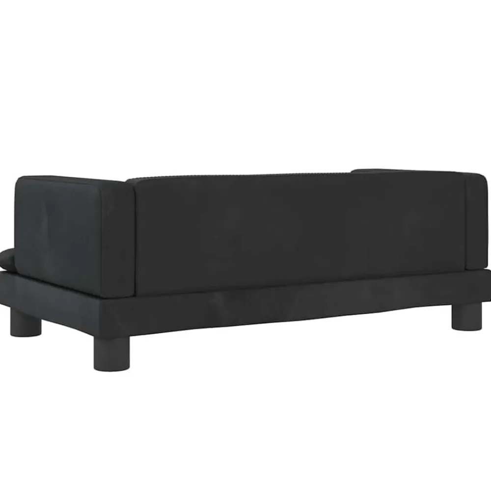 Niños vidaXL Mobiliario Para Bebés Y Niños Pequeños-Sofá para niños de terciopelo 80x45x30 cm