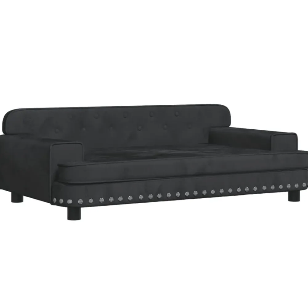 Niños vidaXL Mobiliario Para Bebés Y Niños Pequeños-Sofá para niños de terciopelo 90x53x30 cm