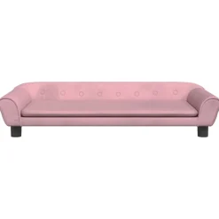 Niños vidaXL Mobiliario Para Bebés Y Niños Pequeños-Sofá para niños de terciopelo 100x50x26 cm