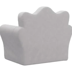 vidaXL Sofá para niños felpa suave Gris claro Sale