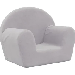Niños vidaXL Mobiliario Para Bebés Y Niños Pequeños-Sofá para niños felpa suave