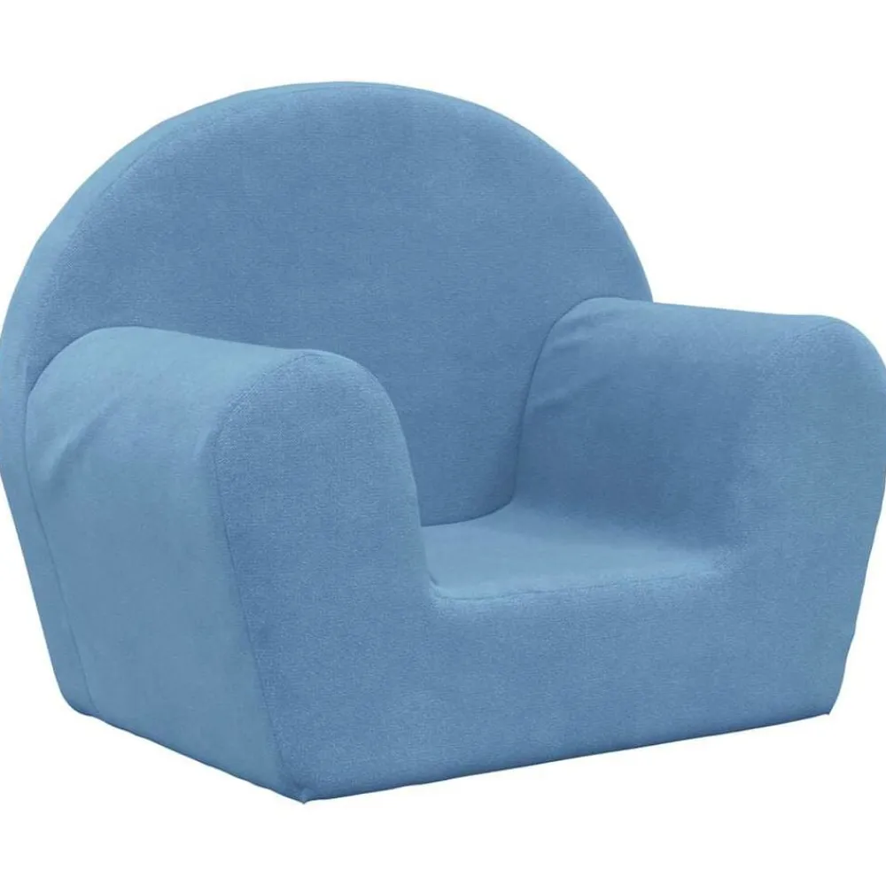Niños vidaXL Mobiliario Para Bebés Y Niños Pequeños-Sofá para niños felpa suave