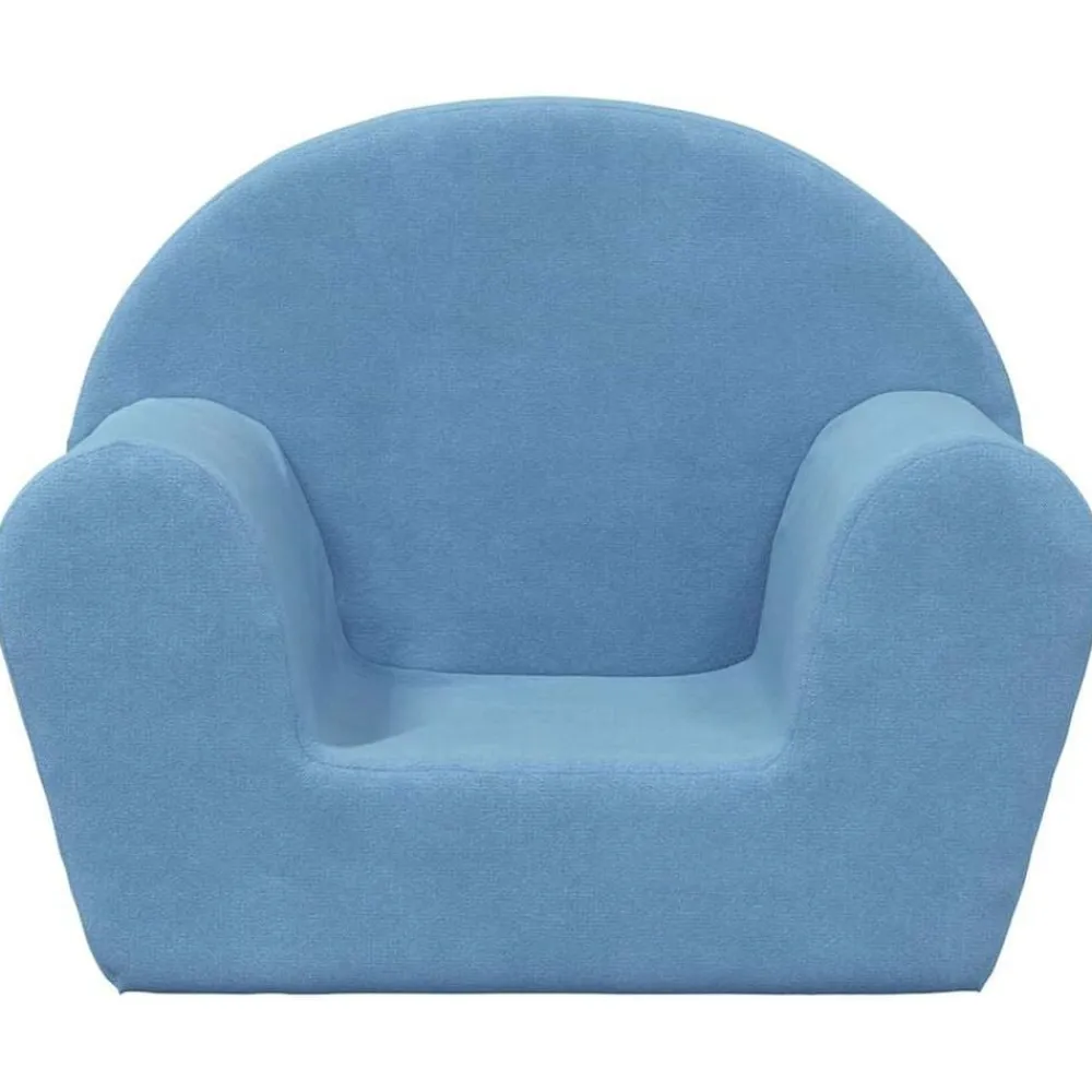 Niños vidaXL Mobiliario Para Bebés Y Niños Pequeños-Sofá para niños felpa suave