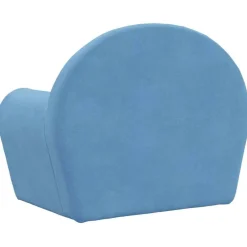 Niños vidaXL Mobiliario Para Bebés Y Niños Pequeños-Sofá para niños felpa suave