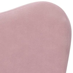 vidaXL Sofá para niños felpa suave Rosa Hot